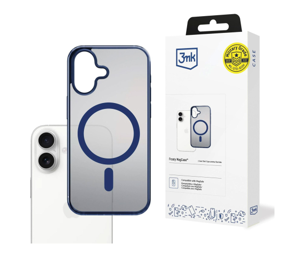 3mk Frosty MagCase Blue do iPhone 17 - 1360704 - zdjęcie
